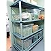 Rubbermaid Commercial Products-Food Storage Box/Tote, 21.5 Gallon, Clear, for Restaurant/Kitchen/Cafeteria