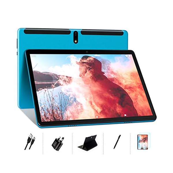 Tablet-10-Inch-Android-10-MEBERRY-Octa-Core-Processor-16-GHz-Ultra-Fast-Tablet-PC-4GB-RAM-64GB-ROM-Google-GMS-Certified-8000mAh-WIFI-Camera5MP8MP-Bluetooth-GPS-Blue-WIFI-Version Tablet 10 Inch Android 10- MEBERRY Octa-Core Processor 1.6 GHz Ultra-Fast Tablet PC 4GB RAM + 64GB ROM - Google GMS…