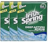 Irish Spring Deep Action Scrub Deodorant Bar