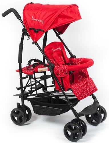 Kinderwagon - Jump Single Stroller - Red by Kinderwagon