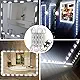 LED Storefront Lights, Pomelotree 40ft 80 Pieces Waterproof Decorative Light for Letter Advertising Signs, 4 Set 5050 SMD LED Light Module Storefront Window Strip Light(RGB Light)