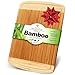  100% Organic Bamboo Cutting Board: Strong, Beautiful Two-toned 18x12 Grooved Wooden Great For Cutting, Chopping, Prepping and Serving. Comes Pre-Oiled. Cleans Easily. Eco-Friendly. Won't Dull Knives.
