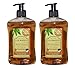 A LA MAISON French Liquid Hand Soap, Pure Coconut - Natural Hand Wash Made with Essential Oils - Biodegradable, Plant-Based, Vegan, Cruelty-Free, Alcohol & Paraben Free (16.9 oz, 2 Pack)