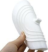 kuou 6 Inch Silicone Drain Stopper White Bath Plug for Sink Tub Kitchen view 4