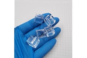 HOMOSTARRY Acrylic Boxs for Element Cubes Transparent Case for Density Cube Elements Collections Displays 10mm (20)
