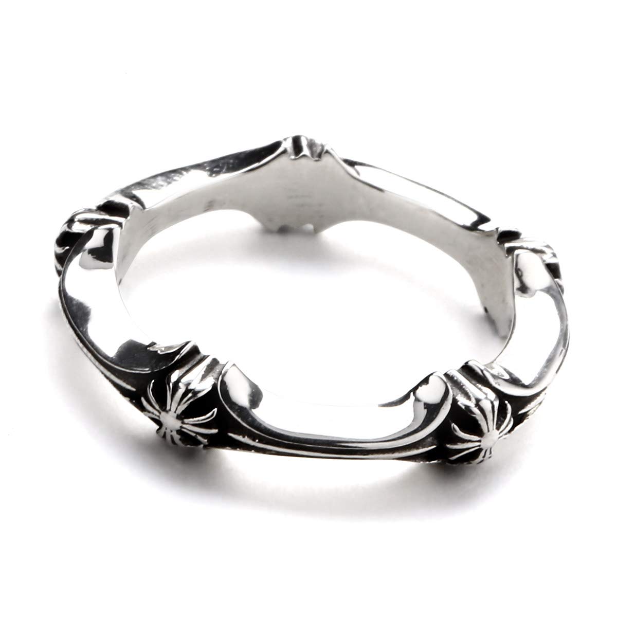 Mua Chrome Hearts クロムハーツ リング メンズ ユニセックス プラス ボーンリング サイズ Us4 5 日本サイズ約8号 Tren Amazon Nhật Chinh Hang 21 Fado