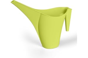 VKPLITE Plastic Watering Can for Indoor and Outdoor Plants - Home Garden - 1/2 Gallon - Green
