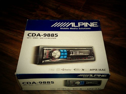 Alpine CDA-9885 CD/MP3/WMA/AAC Receiver
