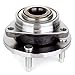 ECCPP 513205 Front Wheel Hub Bearing Assembly fit for Chevrolet Cobalt Pontiac G5 Pontiac Pursuit 03 04 05 06 07 08 09 Saturn Ion Non ABS 2pcs