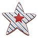 Ann Clark Cookie Cutters 3-Piece Star Cookie Cutter Set with Recipe Booklet, 2.5
