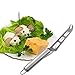 Stainless Steel Cheese knife, 10.5 Inches, No Sticking, Easy Wash, Beruth BRCK010 for Cheese Bread Pizza(Silver)