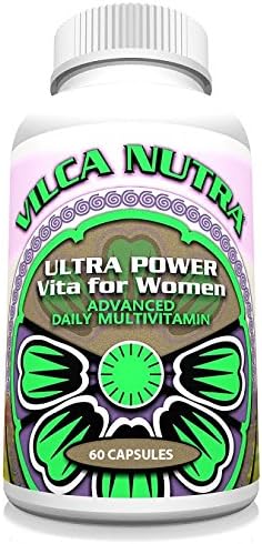 Women’s Multi Vitamin Complex – Iron Free - If You are 50+ a Daily Intake of Vitamins – Minerals – Antioxidants and Herbs Specifically Formulated for Women’s Needs Ultra Power Vita for Women can Enhance Your Energy and Focus and Help You Achieve Your Health Goals!
