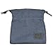 Hide & Drink, Golf Valuables Field Pouch Handmade from Waxed Canvas (Blue Mar)
