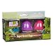 Animal Planet Super Grow Dinosaur Eggs 3pk- Perfect Easter Basket Stuffer- Toys Hatch & Grow to 3x Size in Water- Velociraptor, Pachycephalosaurus & Corythosaurus- Includes Dino Educational Fact Cards