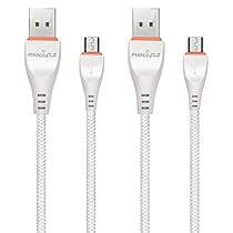 Pinnaclz Original Made in India Combo of 2 Micro USB Fast Charging Cable (Pack of 2)