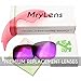 Mryok 4 Pair Polarized Replacement Lenses for Oakley Half Jacket 2.0 XL Sunglass - Stealth Black/Fire Red/Ice Blue/Silver Titanium