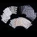 CJESLNA New 50 Sheets 3D Design Nail Art Sticker Tip Decal Manicure