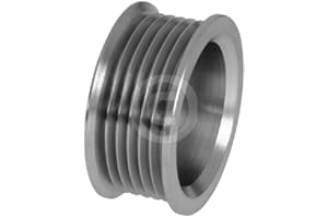 MANIAC EM Alternator Pulley, 6-Grooves, 17mm ID, 63mm OD (Denso Ref# 021041-9120, 021041-9550) - 79909024