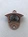 Barware Gear Wall Mounted Open Here Bottle Opener with Free Stainless Steel Mounting Screws. Pop the cap and open your Beer and Soda in Style. Wall Hung Beer Opener for Bar or Kitchen. Antique Copper