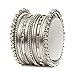 Joyeria Zircon Fashion Latest Bollywood Designer Silver Tone Bangles Set Bracelet Indian Partywear Jewelry (2.6)