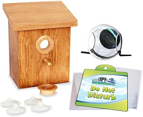 My Spy Birdhouse – A front-row seat for Bird Watchers to enjoy nature - includes the Up Close Birdfeeder
