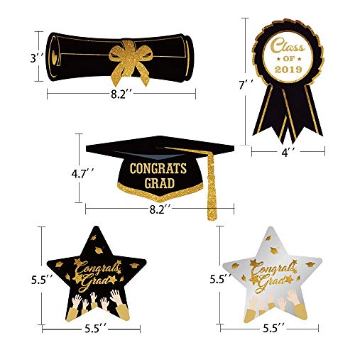 2 Graduation+Hanging+Decorations+Garland+Supplies