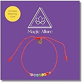 Magic Allure Red String Bracelet – 7 Knot Protection Amulet & Evil Eye Bracelet. Handmade Adjustable. Good Luck Red cord. Waterproof Jewelry. Gift for Men & Women