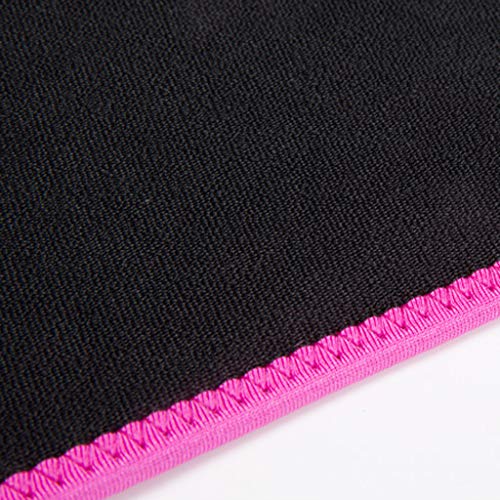 HJuyYuah Waist Trimmer Belt Weight Loss Wrap Stomach Fat Burner Sauna Suit Trainer Pink - Thumbnail 6