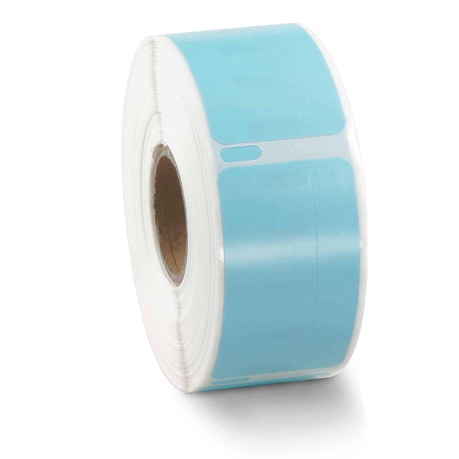 BETCKEY - 2 Rolls Blue Small Multi-Purpose Labels Compatible with DYMO 11355(S0722550), 19mm x 51mm, 1000 Colored Labels Compatible with DYMO LabelWriter 450, 4XL, NOT Fit 550 or 5XL