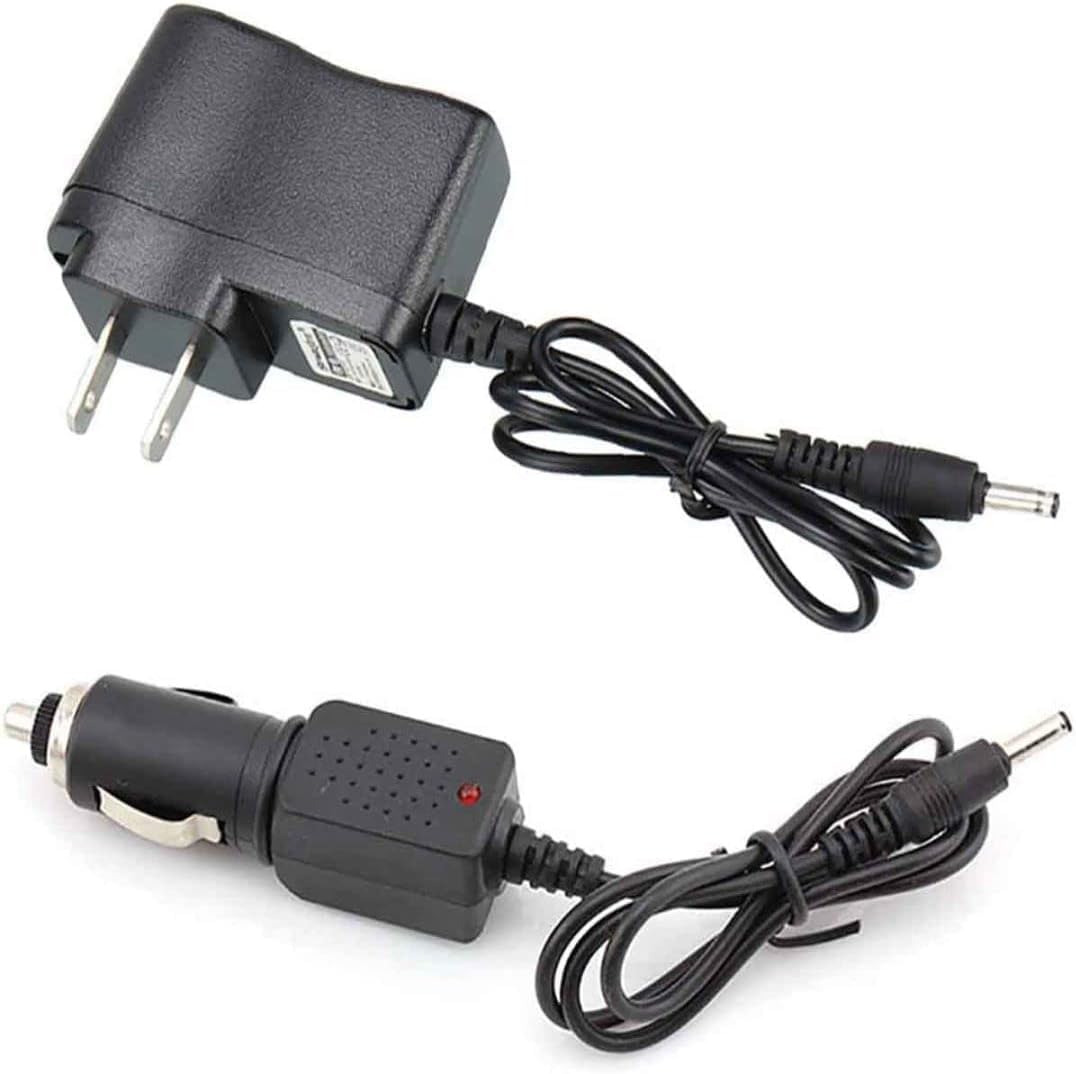 Photo 1 of Pocketman 3.7-4.2V Li-ion AC Charger Cable Cord Car Charger Adapter for Rechargeable Flashlight Headlamp Headlight Torch
