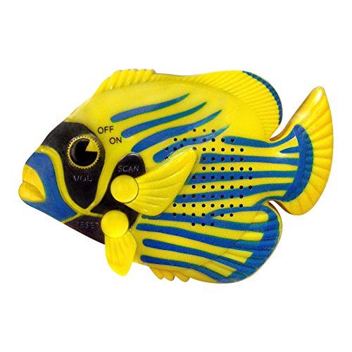 Steepletone Angel Fish Waterproof Shower FM Radio Yellow eBay