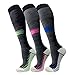 FuelMeFoot 3 Pack Copper Compression Socks - Compression Socks Women & Men Circulation - Best for Medical,Running,Athletic