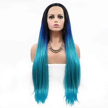 wig fashion lady lange lockige spitze