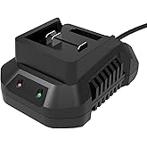20V Fast Battery Charger, Replacement Charger for Vinchest Cordless Leaf Blower