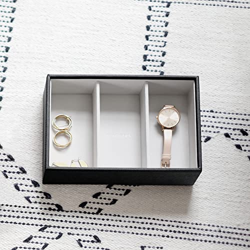 Stackers Classic Black Jewelry Box, Set of 2