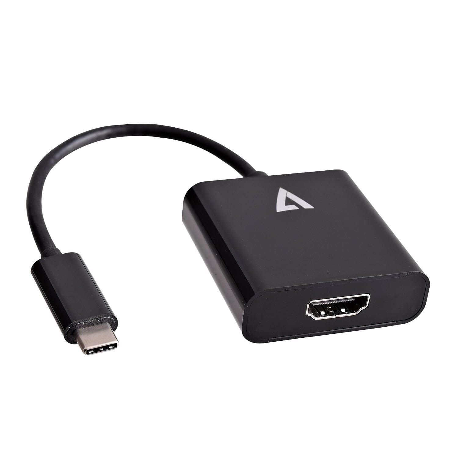 V7 V7UCHDMI-BLK-1E USB-C male to HDMI female Adapter Black