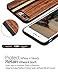 YFWOOD Compatible for iPhone 7 Plus Wood Case, iPhone 8 Plus Case with Natural Wood Design Shockproof Heavy Duty Slim Protective Cover Compatible with iPhone 7/8 Plus