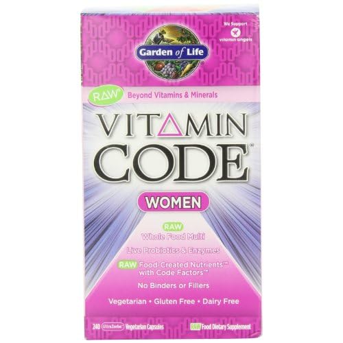 Garden of Life Vitamin Code Raw Women's Multivitamin, 240 Capsules image