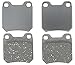 ACDelco Silver 14D709AC (19286072) Ceramic Rear Disc Brake Pad Set