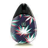 Skin Decal Vinyl Wrap for Suorin Drop Vape Kit skins stickers cover/3D Holographic Week Pot Leaf