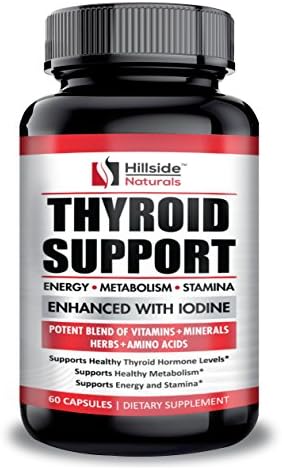 Thyroid Support Supplement for Hypothyroidism - With Ashwagandha, Vitamin B12, Iodine and Selenium. This Thyroid Helper Will Help You Lose Weight, Boost Your Energy, Metabolism and Kick Thyroidism