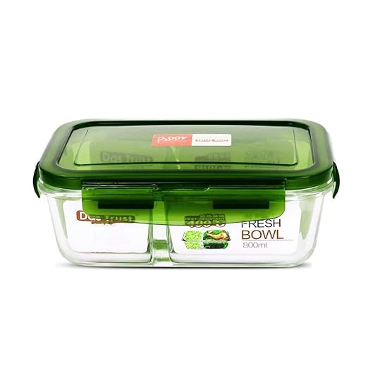 ZL-Caja de almacenamiento Vitrina de Vidrio Resistente al Calor ...