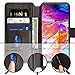 ykooe Case for Samsung Galaxy A70, Leather Wallet Flip Case Samsung A70 Phone Case with Card Slots Protective Cover for Samsung Galaxy A70