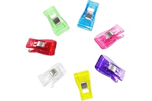Swity Home 100 Pack Large Wonder Multi-Purpose Clips Use as Sewing Clips Binding Clips for Quilting, Crocheting, Knitting and