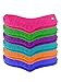 Bright Colors Plush Toasty Fuzzy 6 Pack Socks Fuchsia OS