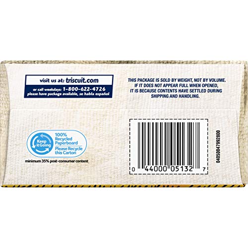 TRISCUIT CRACKERS, BALSAMIC VINEGAR & BASIL FLAVOR, 1 BOX (8.5 OZ)