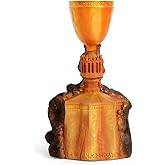 Ukonic Harry Potter Goblet of Fire Table Lamp | Official Wizarding World Collectible | Home Decor and Room Essentials | LED Mood Light, Standing Desk Lamp | 12 Inches Tall