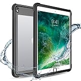 XBK iPad Pro 10.5 Waterproof Case, Full Body 360 Degree Protect Dustproof Shockproof Cover Case for Apple iPad Pro10.5 inch (2017 Version,Black) (Black)