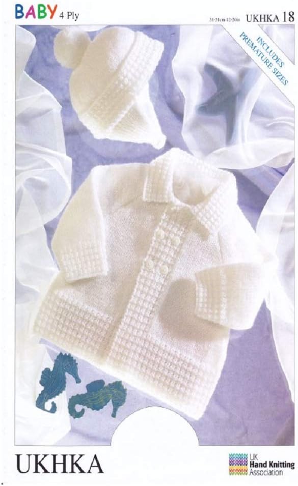 hand knitted baby matinee jackets