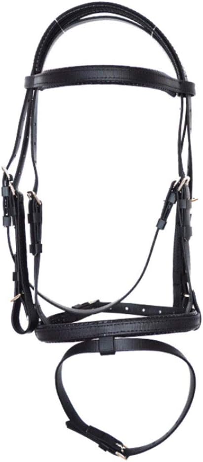 WHFEC Hand weaving process Bitless Bridle PVC material Non-slip durable For horse racing